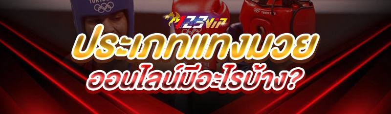 ประเภท แทงมวยออนไลน์ มีอะไรบ้าง?
